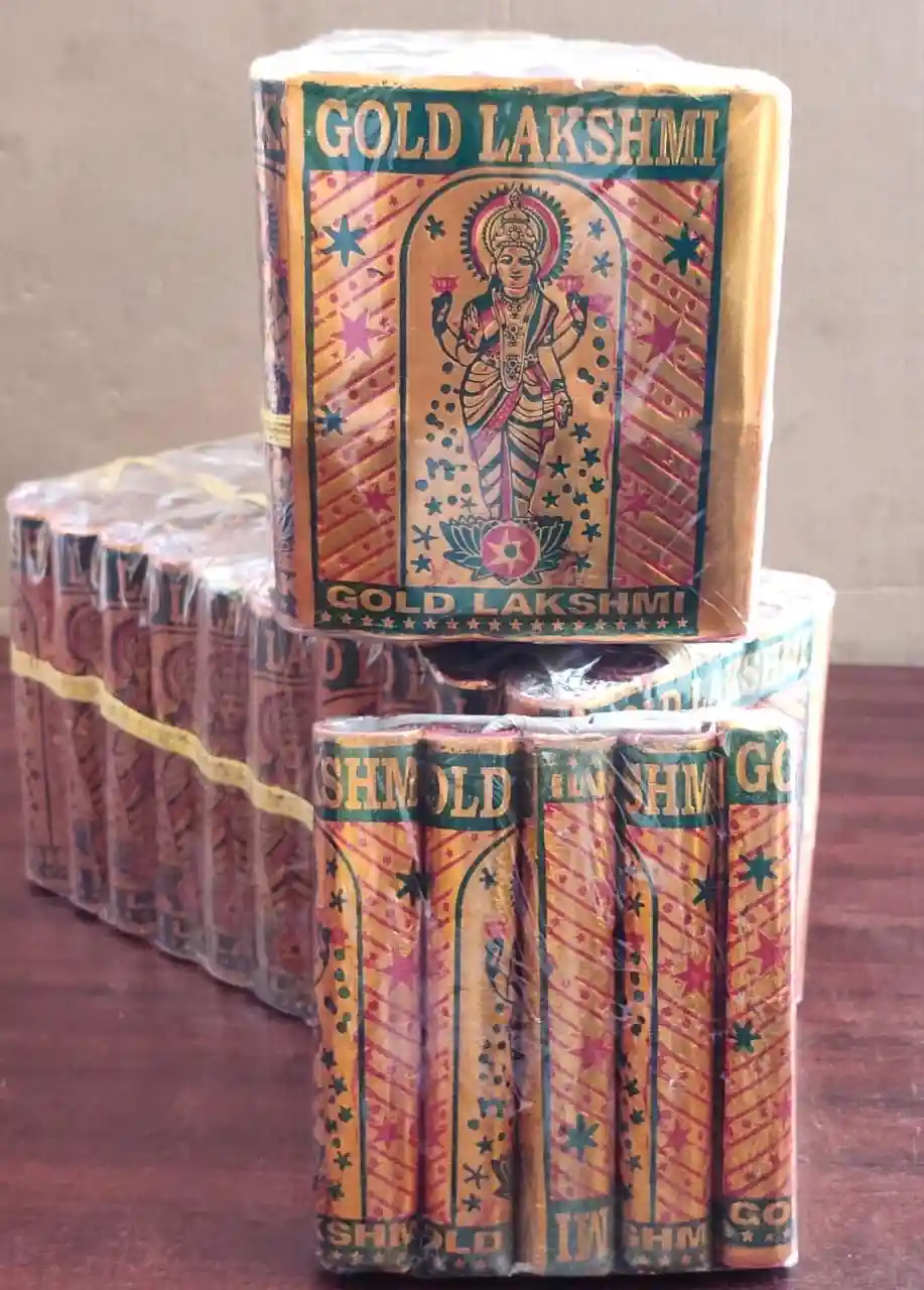 4” Gold Lakshmi